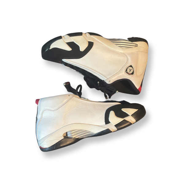 (Sz 9) “Black Toe “ Jordan 14s