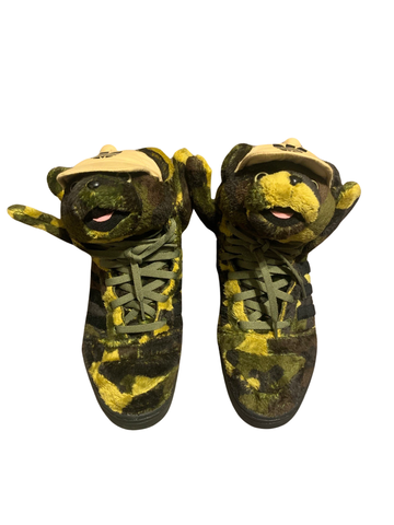 (Sz 12) ‘Camo Bear’ Jeremy Scott Adidas