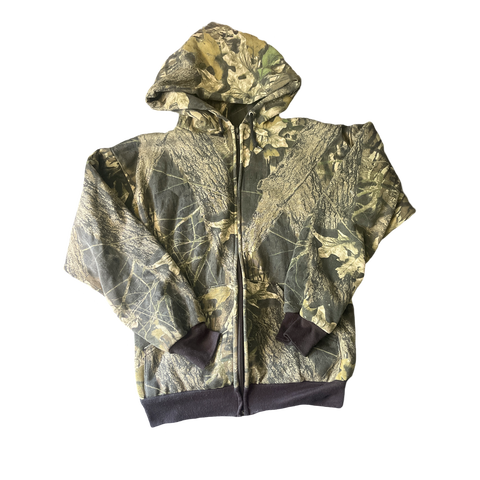 (M) Camo Zip Up
