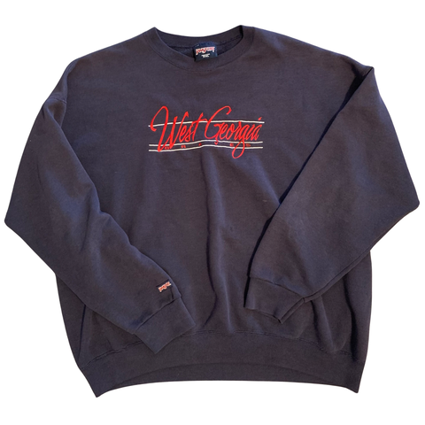 (XXL) Navy ‘West Georgia Braves’ Pullover