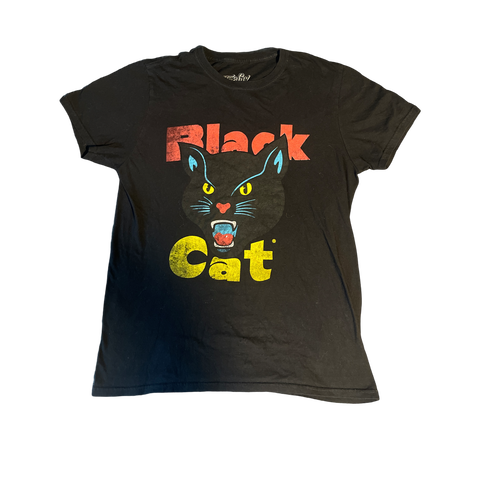 (M) “Black Cat” Graphic Tee
