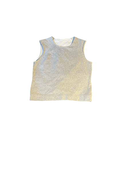(S) Grey Sleeveless Tee
