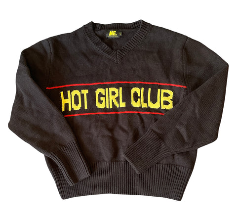 (L) Hot Girl Club Sweater