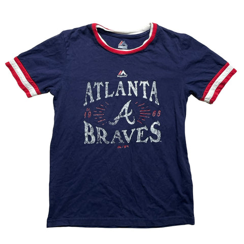 (M) ‘Braves’ Majestic Tee