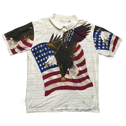 (XL) ‘Bald Eagle’ Polo