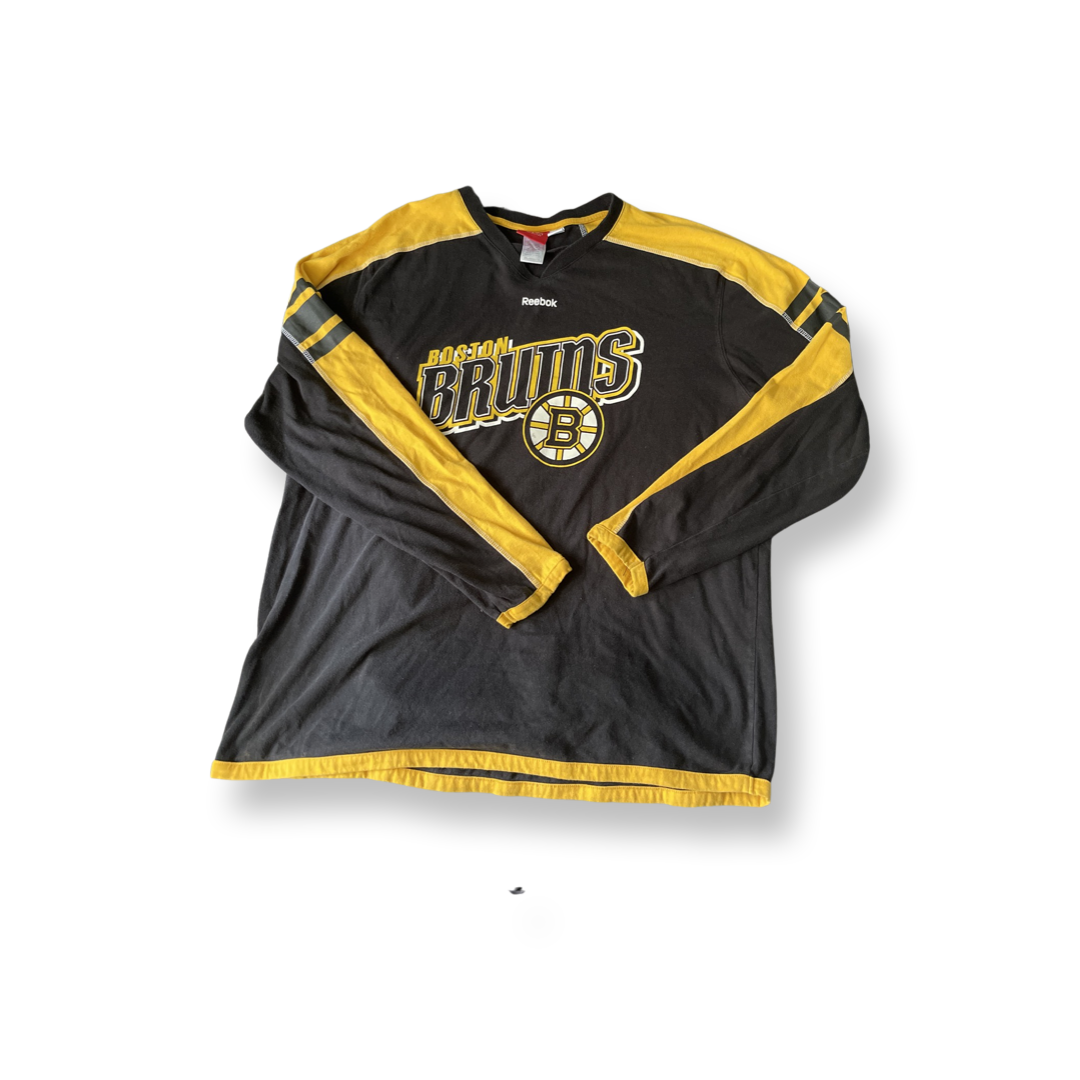 (XXL) Vintage Reebok Boston Bruins Team Longsleeve