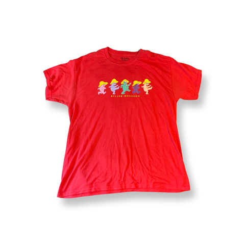 (L) Red Mellow Mushroom Graphic Tee