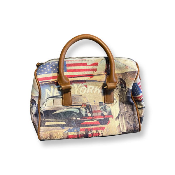 Tan New York Bag