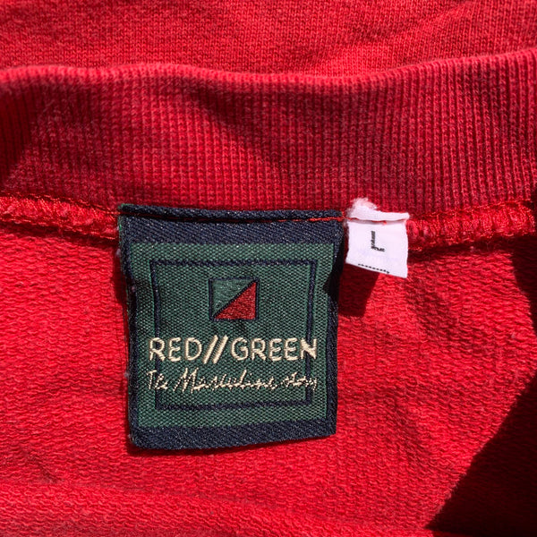 ‘Red Crew’ Pullover