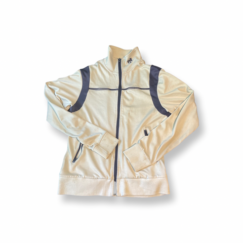 (S) Vintage Guess Sportswear Cream “Salvation” Zipup