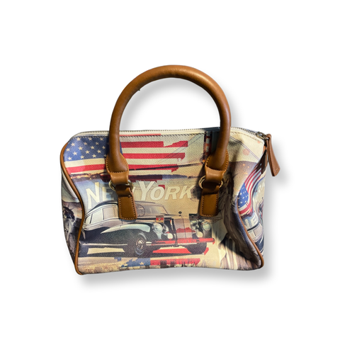 Tan New York Bag