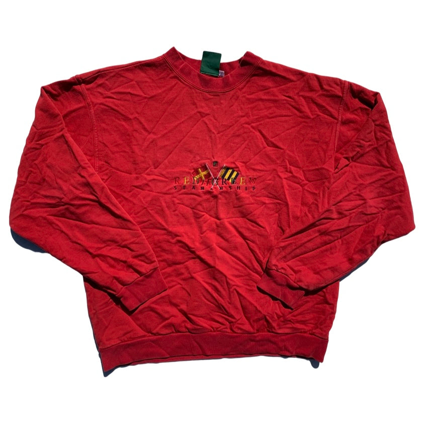 ‘Red Crew’ Pullover