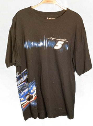 (L)Blue Chevy Graphic Racer Tee