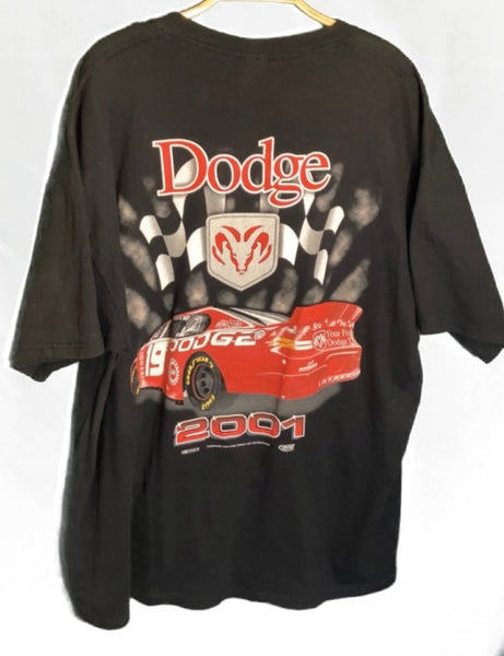 (L)Black Dodge Racer Tee