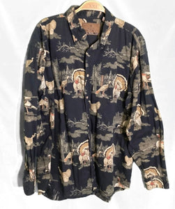 (L) Legendary Whitetail “Turkey” long-sleeve button-up