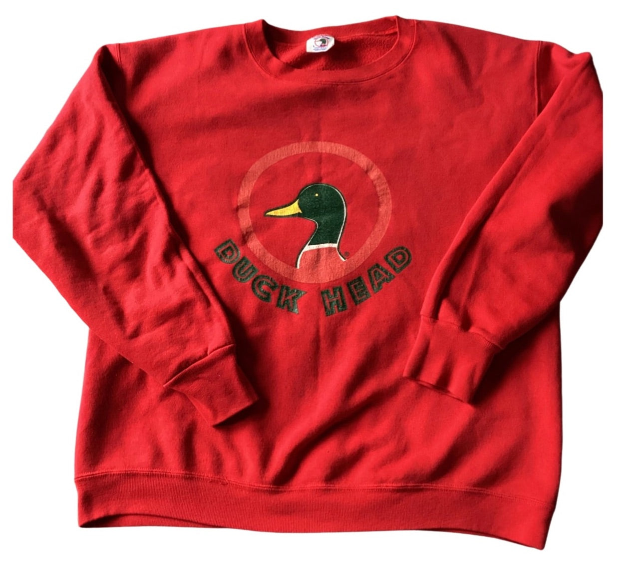 (L) Red “Duck Life” Pullover