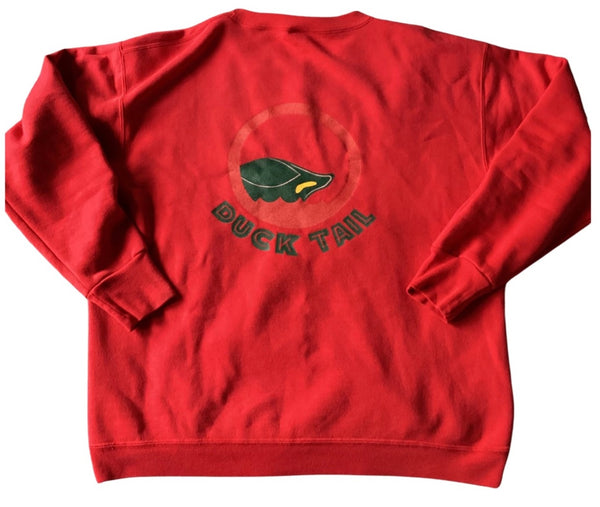 (L) Red “Duck Life” Pullover