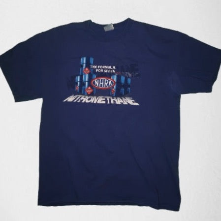 Blue Nitromethane Graphic T-Shirt