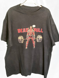 (M)Black Deadpool Graphic T-Shirt