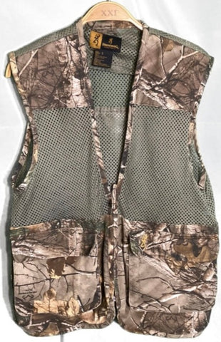 (M) Woodland Camo Utility Vest