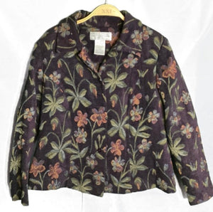 (S) Floral Suit Jacket
