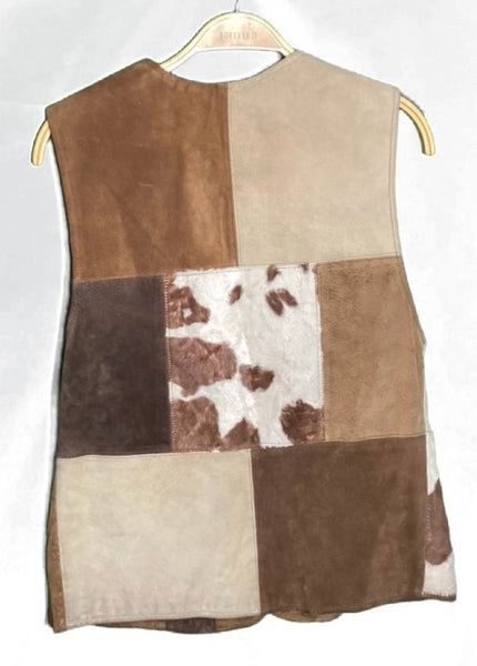 (M)“Cow” Multi-Color Vest