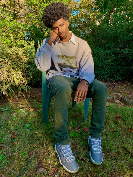 (L) Grey “Wolf” Longsleeve