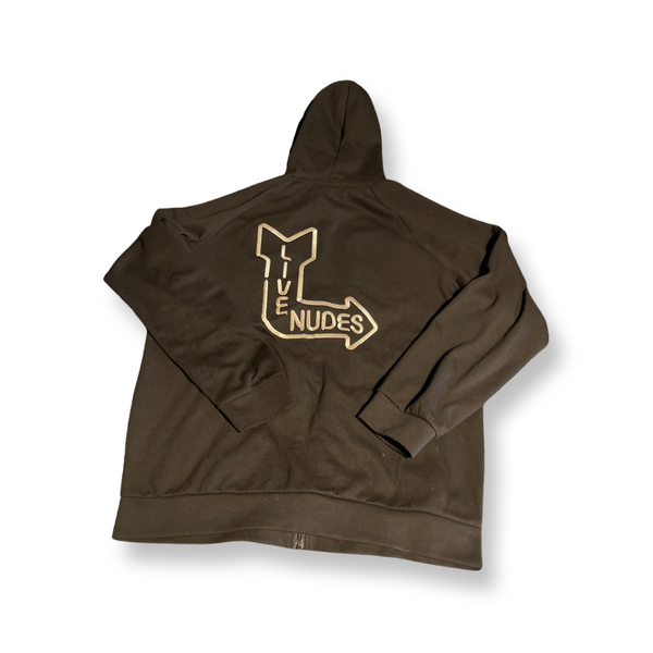 (L) “Live Nudes” ZipUp Hoodie