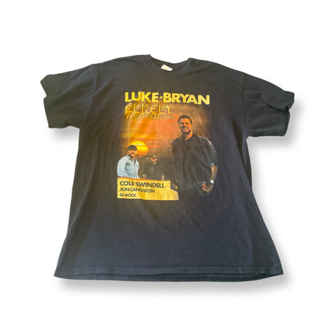 (L) Luke Bryan Graphic Tour Tee