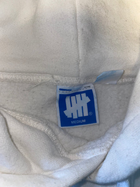 (M) White Undefeated Hoodie