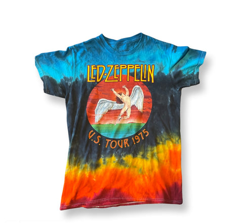 (M) Led Zeppelin tie dye tour shirt