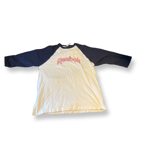 (L) Vintage Reebok Baseball Tee