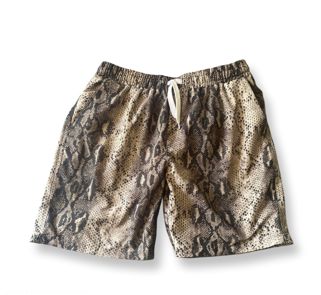 (M) Snakeskin Shorts