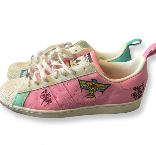 (Sz 12) Arizona X Superstar “Have an iced day “ teal