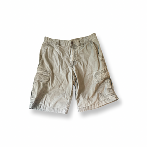 (32) Grey Zipper Cargo Shorts