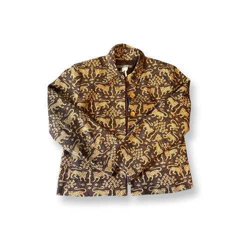 (M) Women’s “Leopard” Suit Jacket