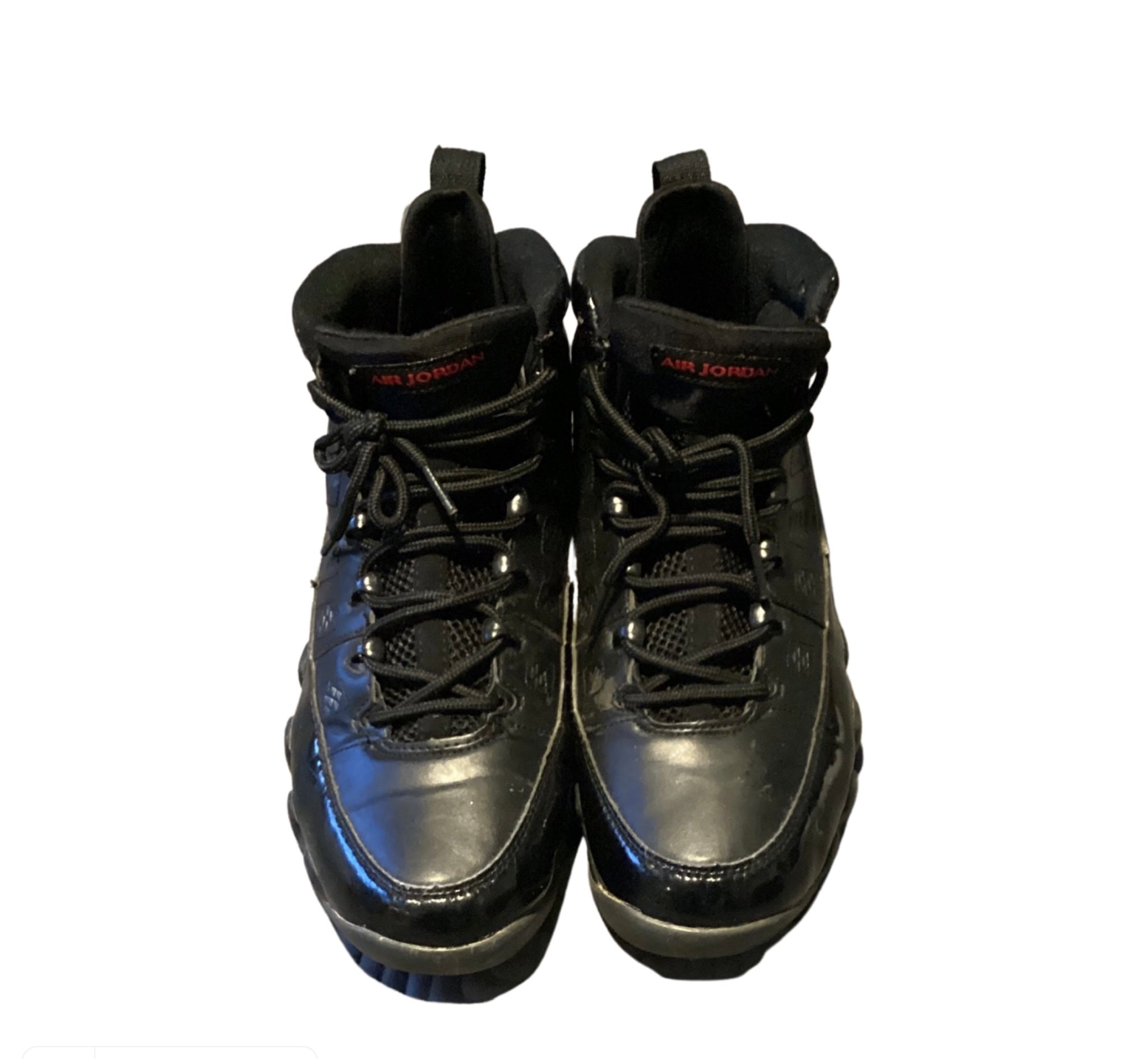 Sz 9.5 Bred Patent Jordan 9s ORR