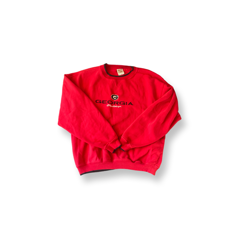 (L) Vintage Georgian Bulldogs Pullover