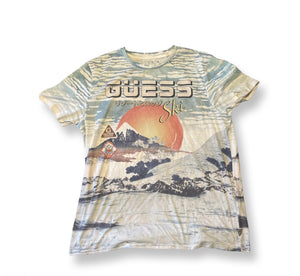 (M) Guess “Ski” Graphic Tee