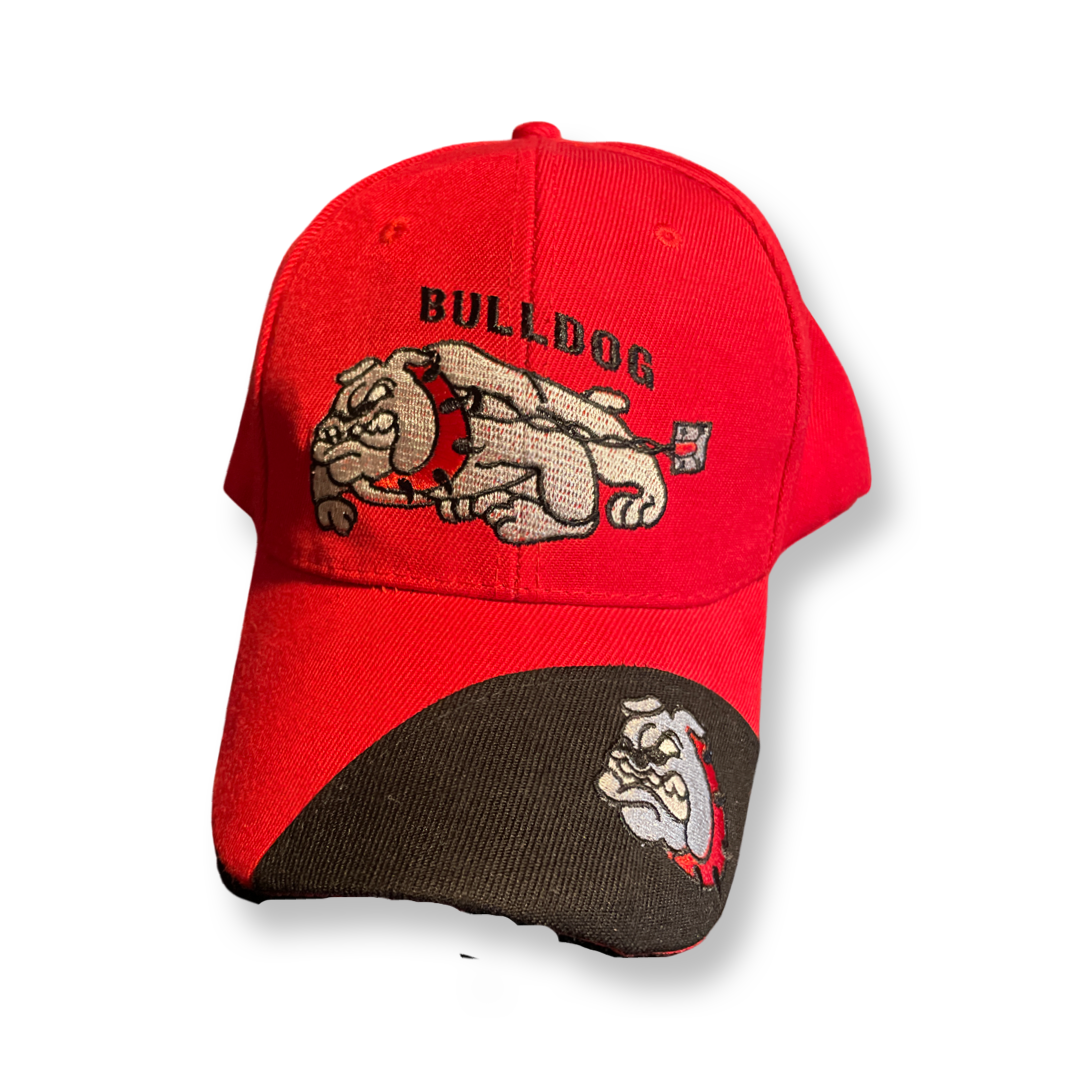 Red UGA Bulldogs Graphic Hat