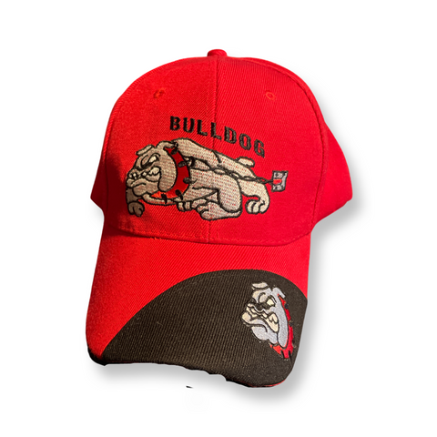 Red UGA Bulldogs Graphic Hat