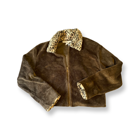 (L) Women’s Barrage Co Cheetah Zip Up