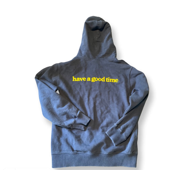 (L) Blue “Have A good time” Hoodie