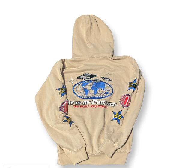 (M) G.O.F Tan “Out of this world” Hoodie