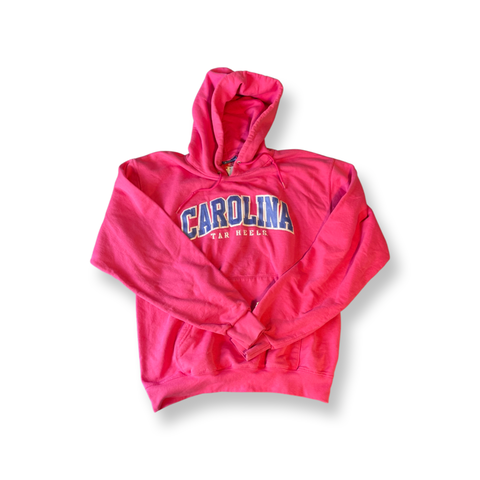 (M) Pink Carolina Tarheels pullover