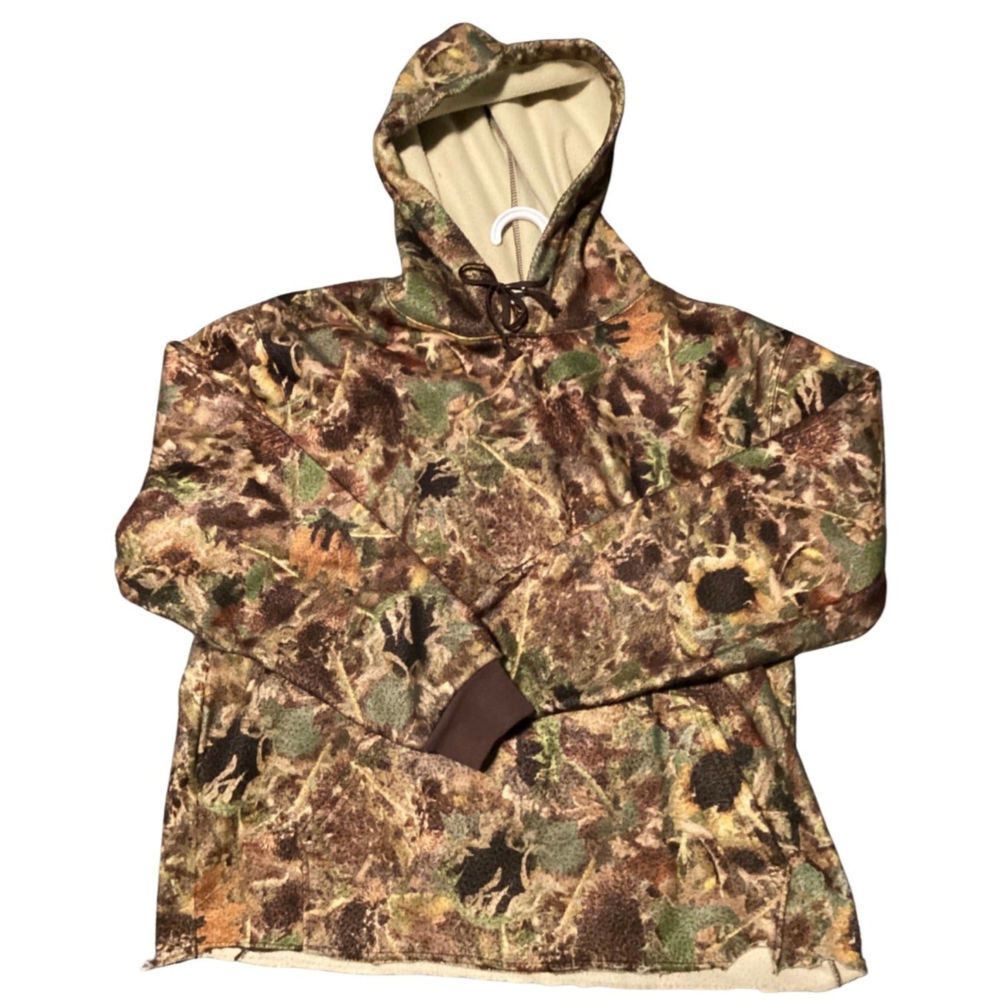 (L) Cropped Woodland Hoodie