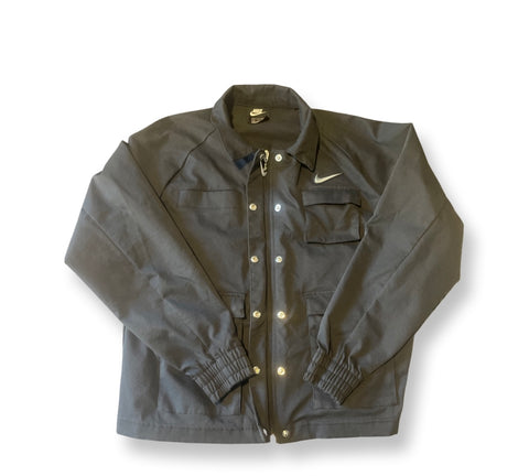 (M) Black Nike pocketed zip up