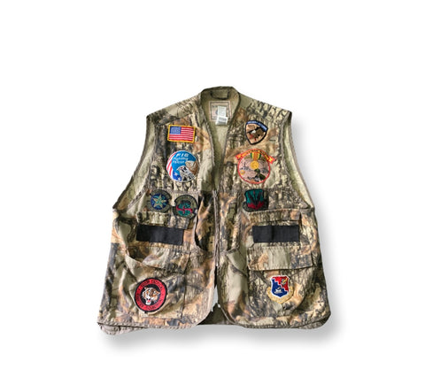 (L) Camo Patch Utility Vest