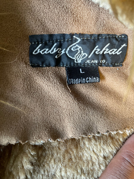 (L) Vintage Women’s Baby Phat Trench Minx Coat