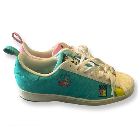 (Sz 12) Arizona X Superstar “Have an iced day “ teal